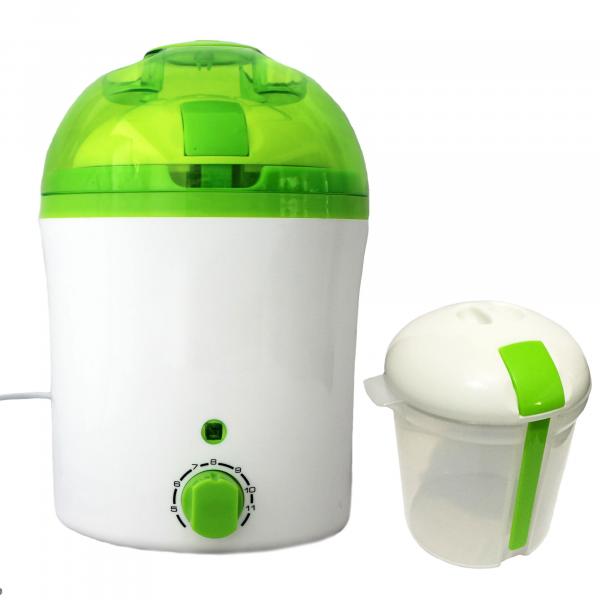 IQ Vitality Joghurtbereiter mit akustischer Timerfunktion und 2. Innenbehälter IQ Vitality Joghurtbereiter mit akustischer Timerfunktion und 2. Innenbehälter